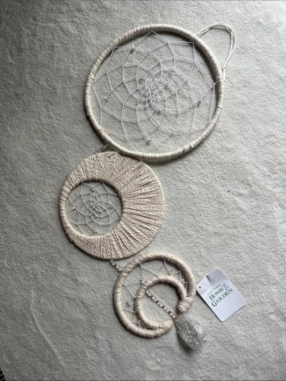 Dreamcatcher Wall Hanging Moon Phase, NWT